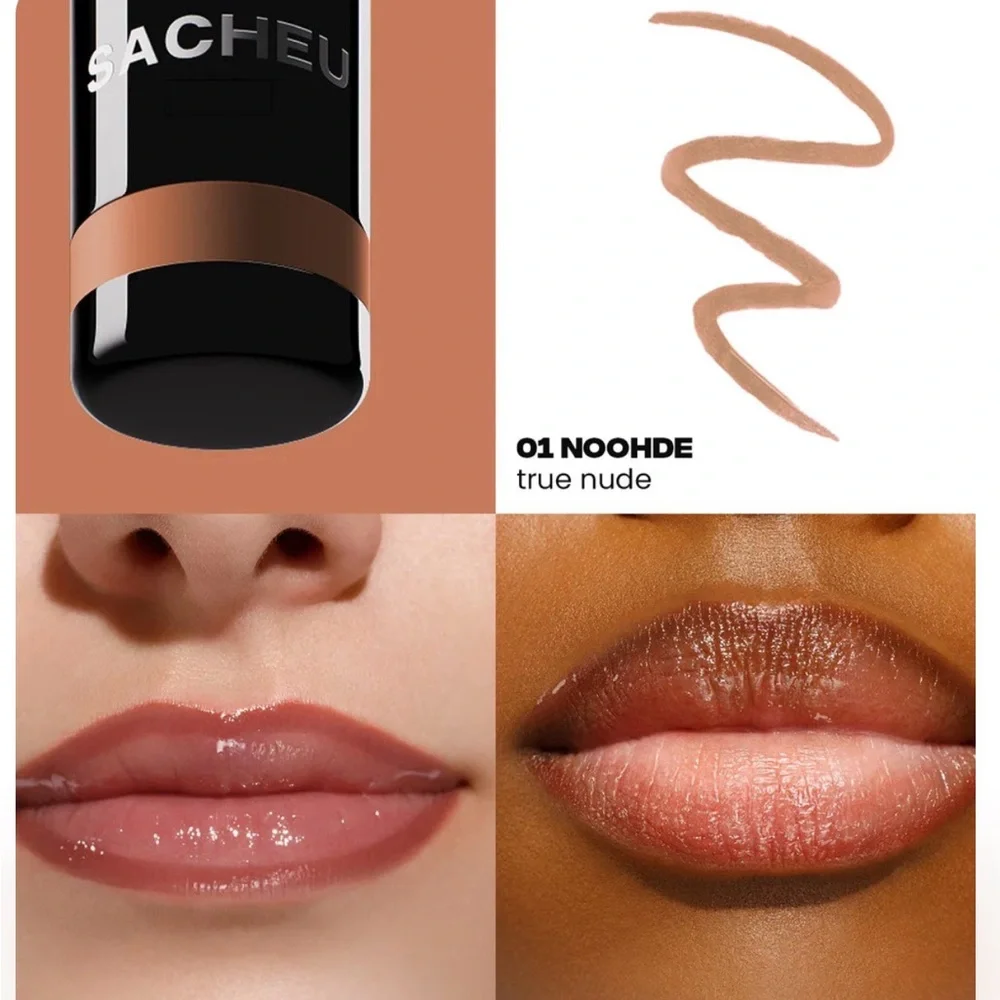 TIK TOK EXCLUSIVE 📸🫦SACHEU LIP LINER STAY-N® Peel-Off Lip Stain in NOOHDE